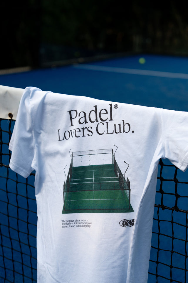 Tee Padel Lovers Club® - Edition Court Design