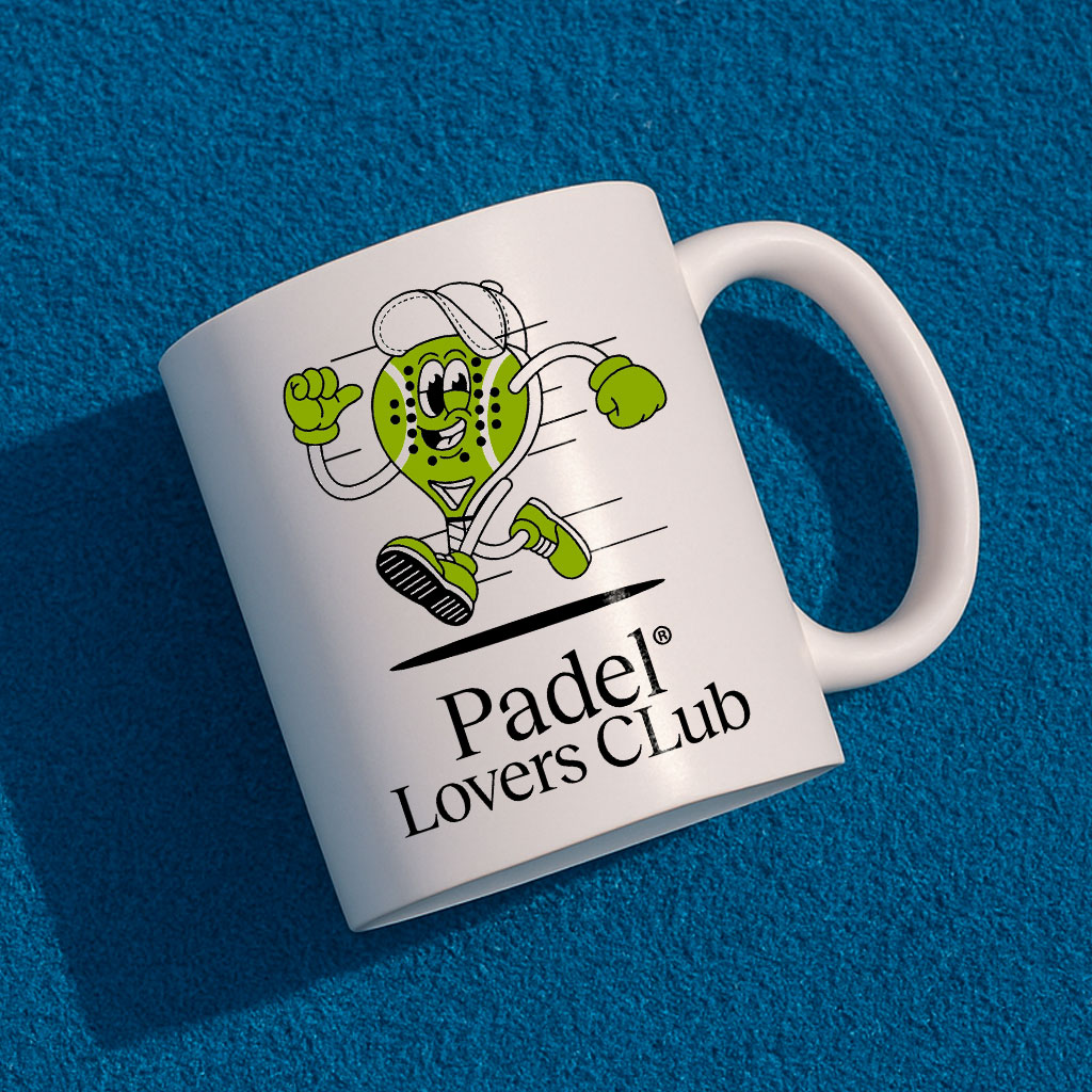 Mug Padel Lovers Club® - Mascotte