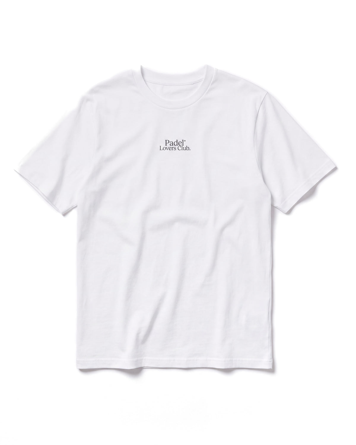 T-shirt padel Court Design vert, vue de face – Padel Lovers Club
