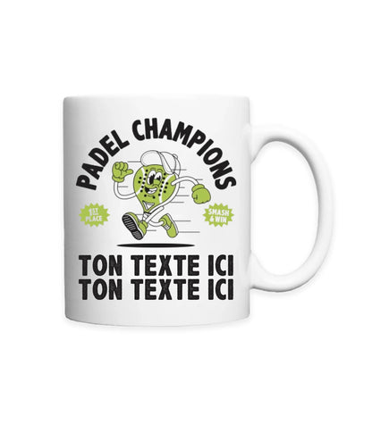 Mug padel personnalisé – Padel Lovers Club
