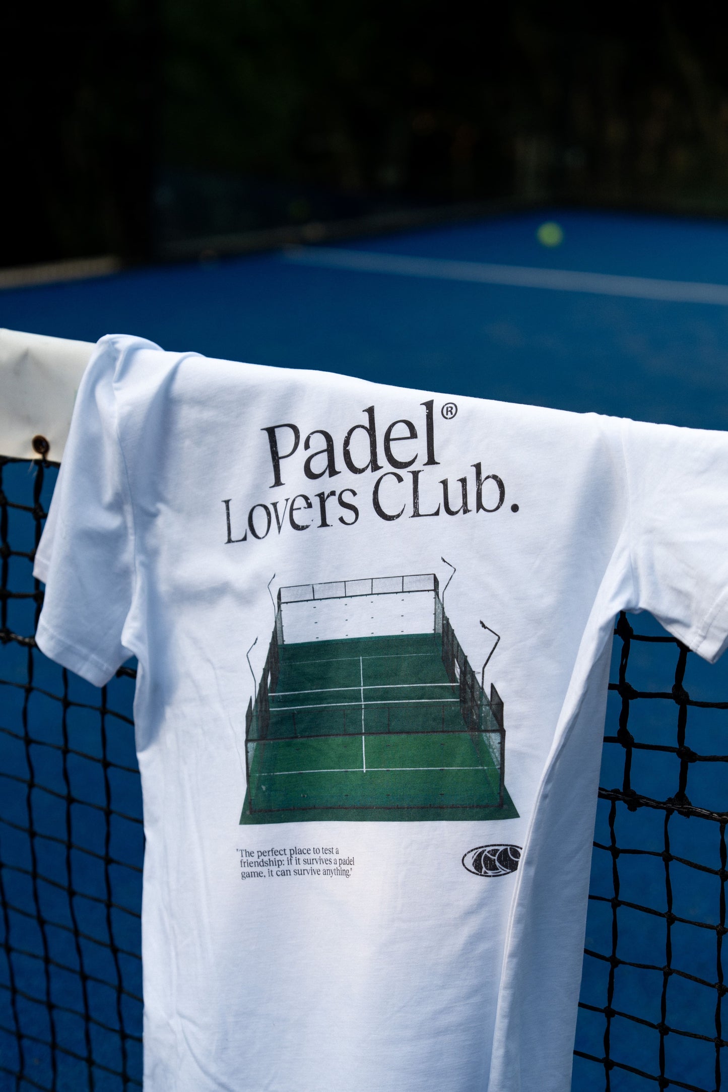 Tee Padel Lovers Club® - Edition Court Design