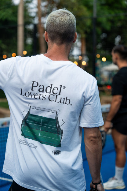 Tee Padel Lovers Club® - Edition Court Design