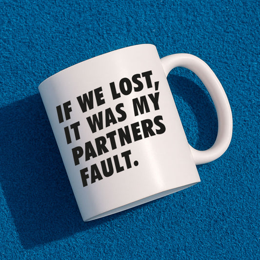 Mug Padel Lovers Club® - Partner fault