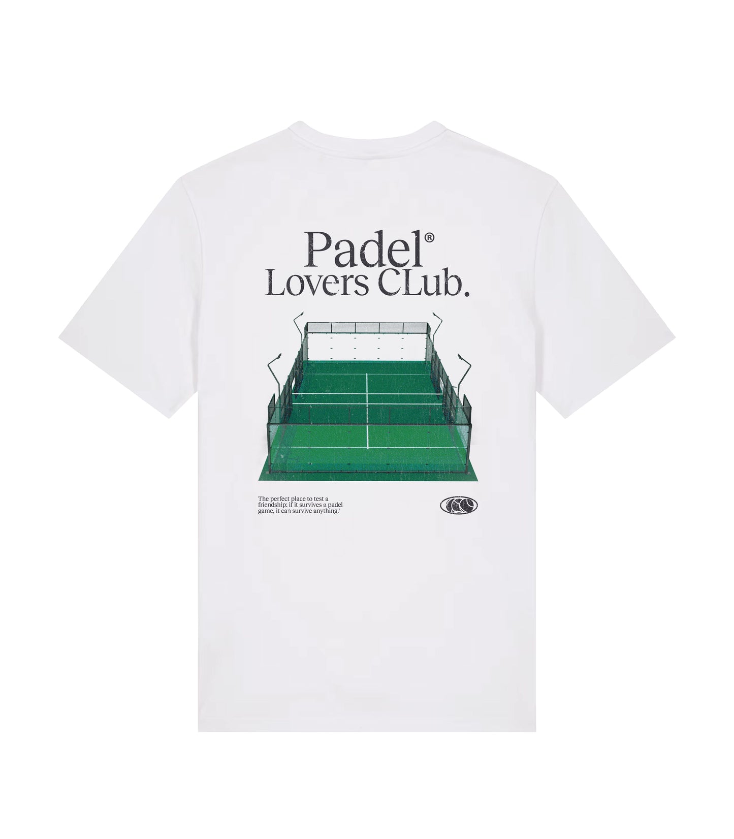 Tee Padel Lovers Club® - Edition Court Design