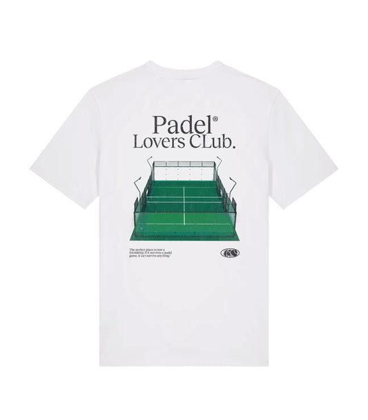 Tee Padel Lovers Club® - Edition Court Design
