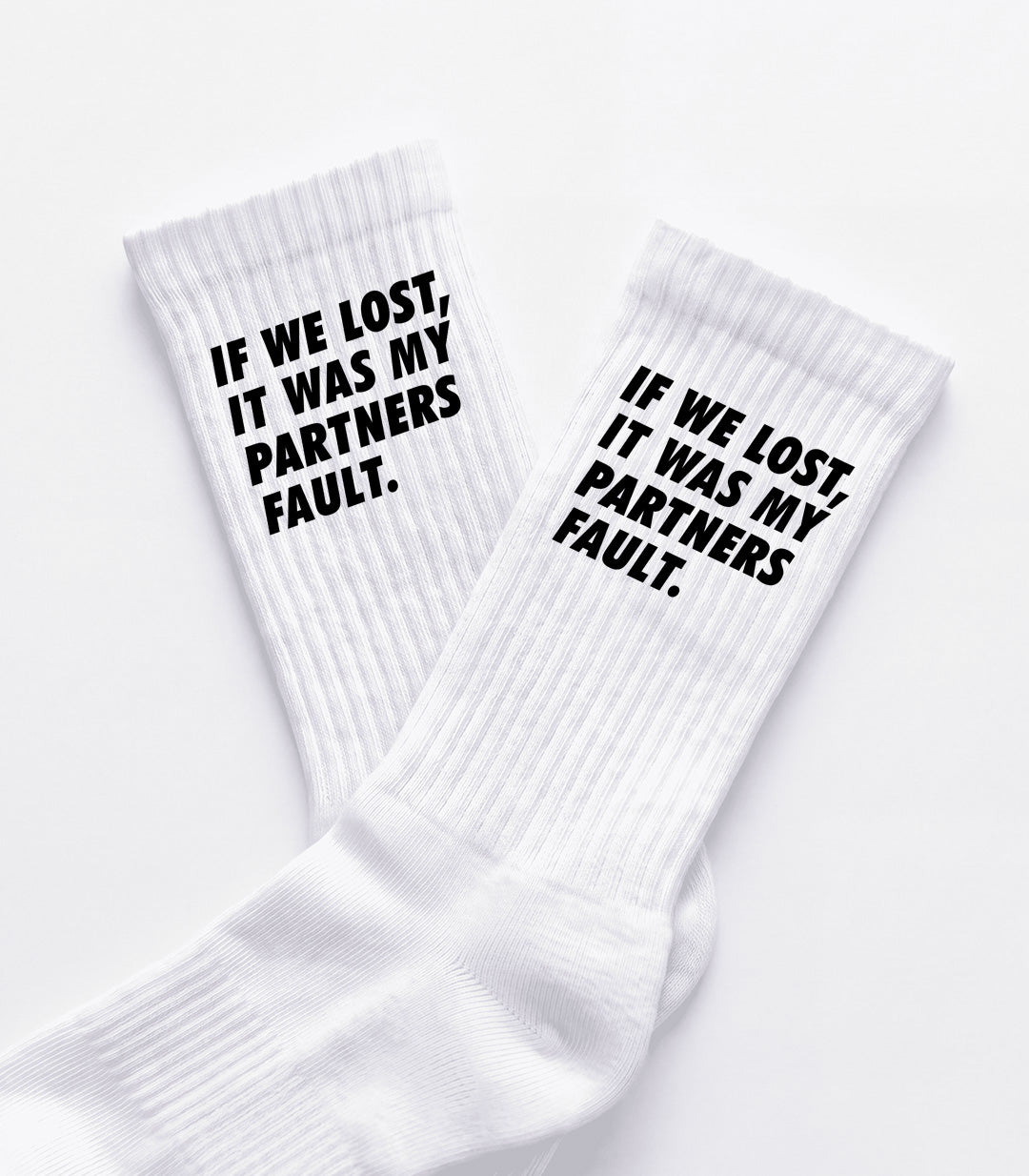 Chaussettes padel Partner's Fault – Padel Lovers Club