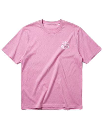 T-shirt padel Play Padel Everyday rose, vue de face – Padel Lovers Club