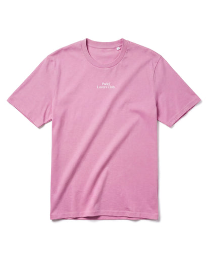 T-shirt padel Repeat rose, vue de face – Padel Lovers Club