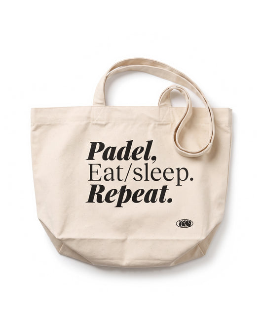 Sac de plage padel Eat Sleep Repeat – Padel Lovers Club