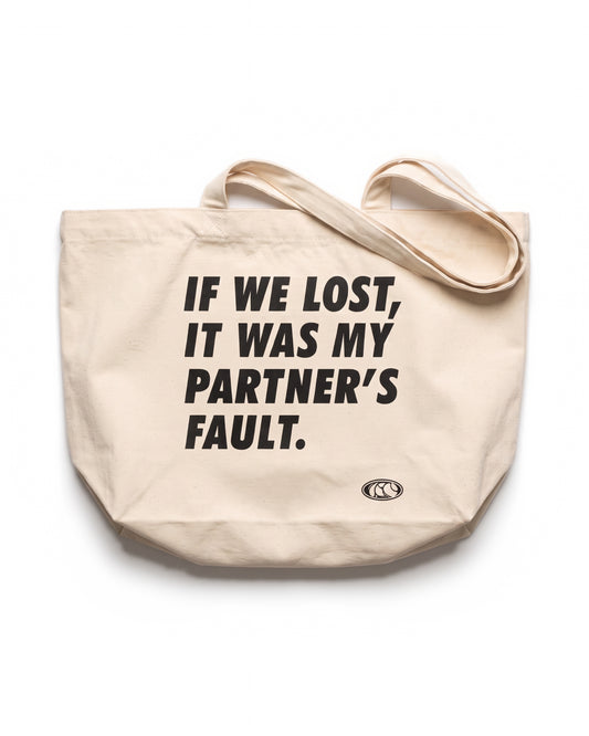 Sac de plage padel Partner's Fault – Padel Lovers Club