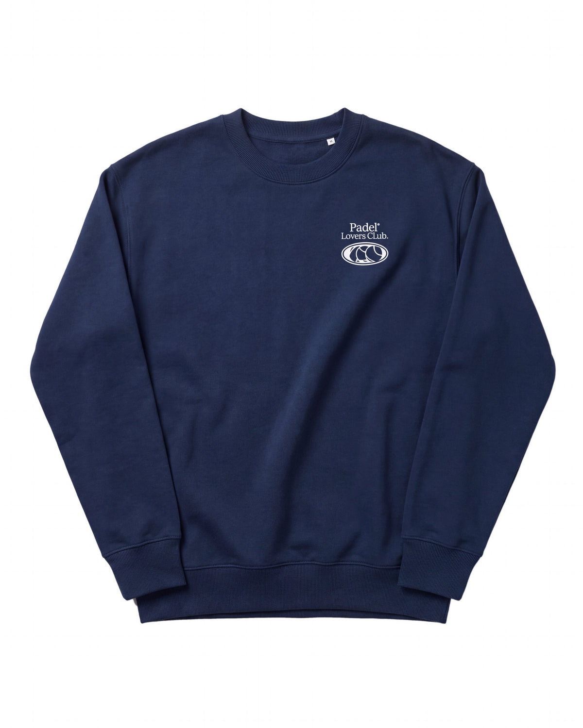 Sweat padel Play Padel Everyday bleu marine, vue de face – Padel Lovers Club
