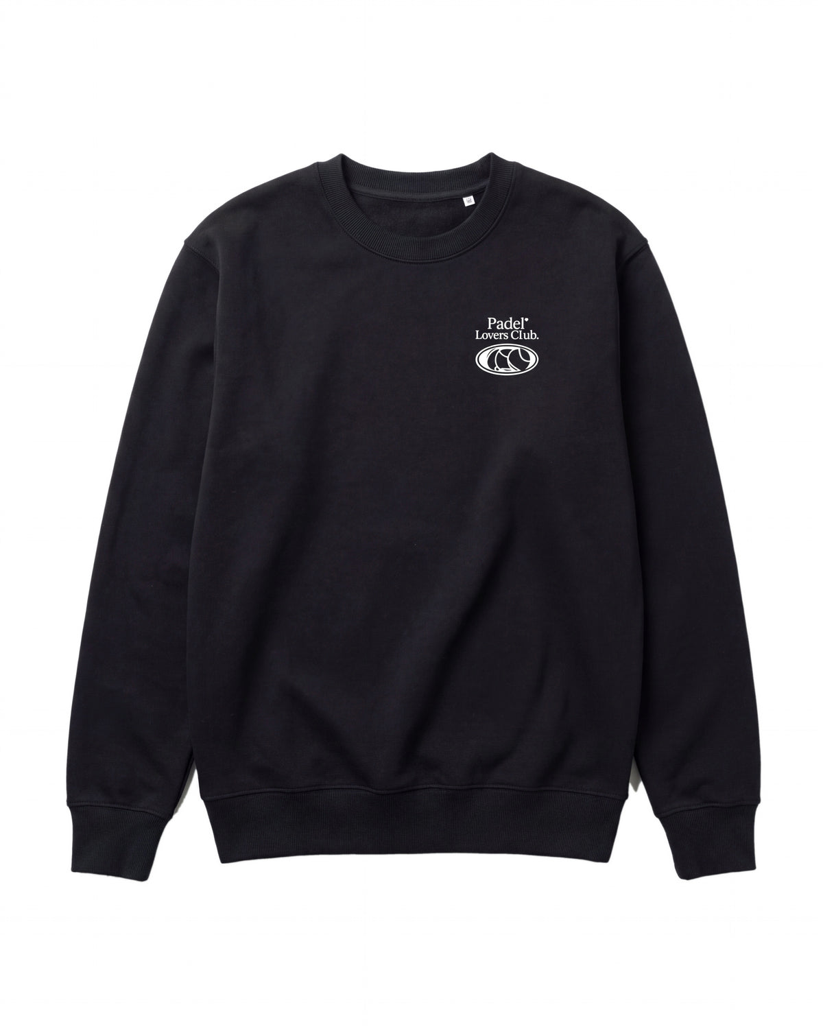 Sweat padel Play Padel Everyday noir, vue de face – Padel Lovers Club