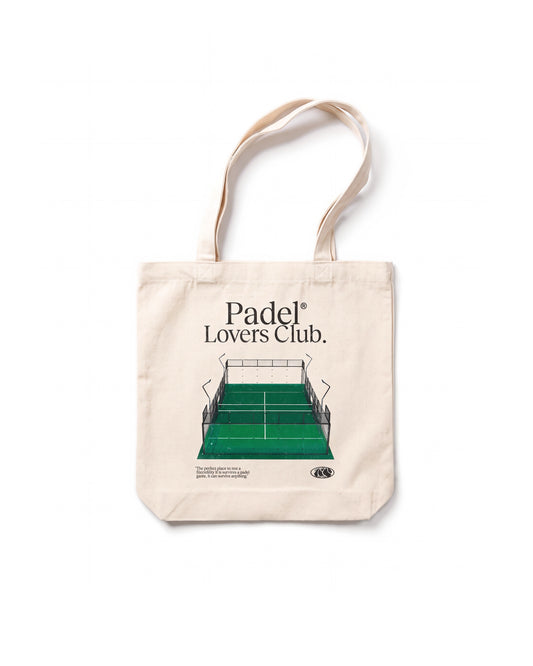 Tote bag padel Court Design vert – Padel Lovers Club